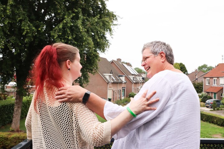 Cunera cliënt Margareth vertrouwenspersoon buiten 2025