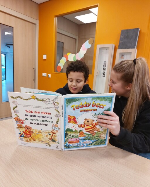 Nationale Voorleesdagen kindcentrum